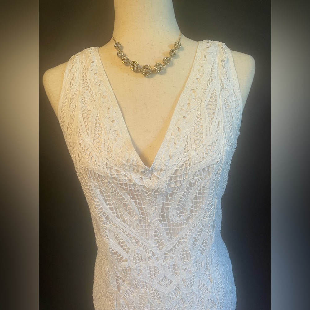 Gianfranco  Ferre Vintage Macrame Dress
